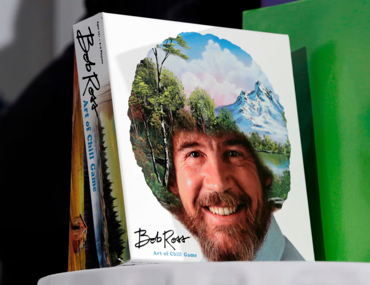 Bob Ross s first TV painting goes on sale for nearly 10 million